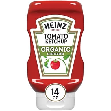 Heinz Organic Tomato Ketchup, 14 oz Bottle