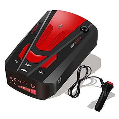 2026 Newly Radar Detector with Mute Memory, City/Highway Mode, Long Range Tracking, LED Display, Ideal Gift for Cars1105-4