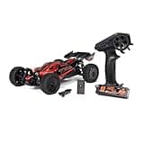 ARRMA RC Car Typhon GROM 4X4 223S BLX BRUSHLESS Small Scale Buggy RTR with DSC, Battery & Charger Included, RED, ARA2306ST1