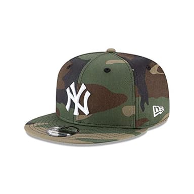 New Era 9Fifty MLB New York Yankees Green Camo Basic Snapback Hat 11941920 One Size