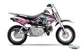 Graphics kit for Honda CRF50 (2004-2012) Prime Series Pink 9 Mil-Dirt pit bike motorcycle stickers,dirtbike racing decal automotive motocross accessories no plastics