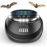 2025 Ultrasonic Bat Repellent for Attic Plug-in Bat Deterrent Devices with Strobe Light Getting Rid of Bats Keep Away for House Indoor Friendly to Human and Pet