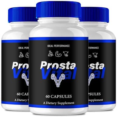 ProstaVital for Men, Prosta Vital Capsules, Prosta Vital for Men Supplement Pills - Maximum Strength for Daily Wellness & Comfort, All Natural ProstaVital Health & Wellness Reviews (3 Pack)