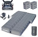 D-Hive Unbeatable Durability SUV Air Mattress for Car Camping, Durable Extra Thick 300D Oxford Fabric, Quick Easy Set-Up w/Electric Pump, Car Bed Mattress, Car Mattress for SUV, Car Air Mattress