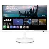 Acer CS272 27” IPS Full HD Smart Monitor | WebOS | Streaming TV | Bluetooth | Wireless Projection | iOT Device for Smart Home | Height Adjustable, Swivel, Tilt & Pivot | 3Wx2 Speakers | sRGB 99%