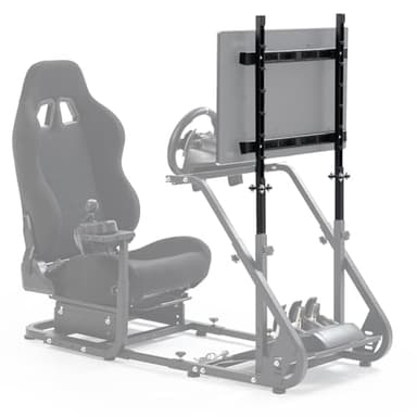 Dardoo Racing Simulator Cockpit Monitor Mount Fits for Logitech/Thrustmaster G923 G29 G920 Wheel Frame,Xbox One,PC,Excluding Steering Wheel,Shift Lever,Pedals,Seat and Racing Frame