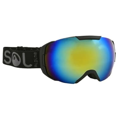 Sol Alpine Couloir ski & snowboard goggles (Revo Gold lens for sunny conditions - VLT 14%)