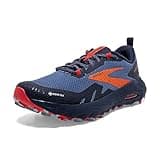 Brooks Women’s Cascadia 17 GTX Waterproof Trail Running Shoe - Navy/Bittersweet/Peacoat - 9 Medium