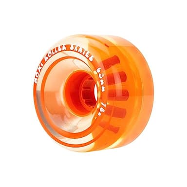 Moxi Classic - Outdoor Roller Skate Wheels - 4 Pack of 35mm x 65mm 78A Wheels | Clementine