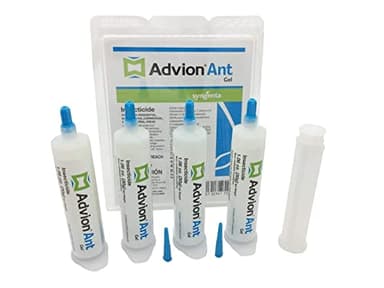 Advion Ant Gel Bait, 4 Tubes x 30-Grams, 1 Plunger and 2 Tips, Effective Ant Bait, Formulated with 0.05% Indoxacarb, Indoor and Outdoor Use, Ant Killer Gel for Control of Most Major Ant Species