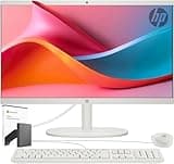 HP 22 inch All-in-One Desktop PC • The New Version and Look • Microsoft Office License Included • 32 GB RAM • 1 TB PCIe SSD • FHD Display • Intel Celeron Processor • Windows 11 Pro