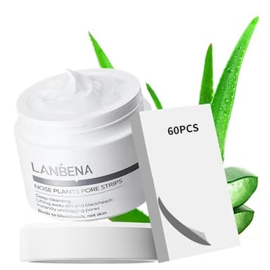 LANBENA Blackhead Remover Mask Nose strips Charcoal Mask Peel off Mask Facial Pore Cleanser Purifying Face Mask 1.06 Ounce