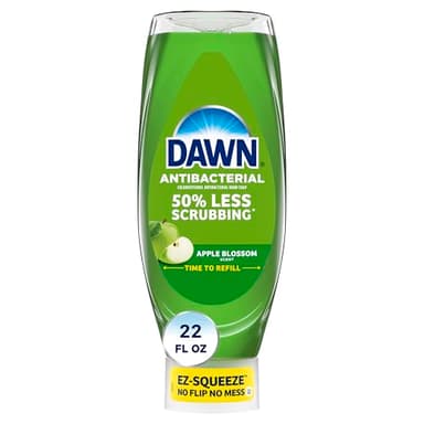Dawn Ultra Antibacterial EZ-Squeeze Hand Soap, Apple Blossom, 22 Fl Oz