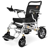 30 Miles Long Travel Range, CONVYU Electric Wheelchairs for Adults, Power Wheelchair for Seniors, 600W Motor, 120W Fast Charge,Lightweight Foldable All Terrain Motorized Wheelchair, Airline Approved