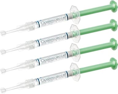 Opalescence 35% CP Mint - Gel Syringes Teeth Whitening - Refill Kit - Carbamide Peroxide Gel. Made by Ultradent. Tooth Whitening Refill Syringes 5197 (0.04 Fl Oz (Pack of 4))