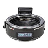 VILTROX EF-E5 Smart Auto Focus Lens Mount Adapter with OLED Screen for Canon EF/EF-S Lens to Sony E Mount Camera A7/A7R/A7RIII/A7III/A7II/A6500/A6300
