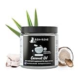 Organic Coconut Oil Pet Supplement for Dogs and Cats - Safe, Natural Skin and Coat Support with Cold Pressed Extra Virgin Coconut Oil - Itchy Skin, Dry Cracked Noses & Dry Skin Treatment - Made in USA