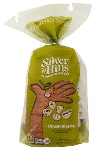 SILVER HILLS BAKERY Omegamazing Sprouted Bread, 21 Ounce (Frozen)