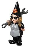 Harley-Davidson Mechanic Lady Polystone Garden Gnome, 8.5 x 5 in. 544902E