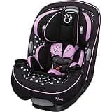 Disney Convertible Car Seat, Rear Facing 5-40 pounds, Forward Facing 30-65 pounds, Booster 40-100 lbs, Convert From Infant to Toddler, Midnight Minnie