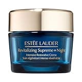 Estée Lauder Revitalizing Supreme+ Night Intensive Restorative Anti-Aging Cream Moisturizer with Hyaluronic Acid, 1.7 Ounce