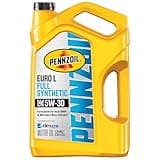 Pennzoil Platinum Euro L Full Synthetic 5W-30 Motor Oil, 5 Quart