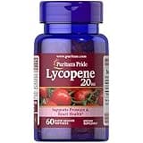 Puritan's Pride Premium Lycopene 20mg, Dietary Supplement for Prostate, Antioxidant, Heart Health, and Overall Health Support, 1 Month Supply, 60 Rapid Release Softgels