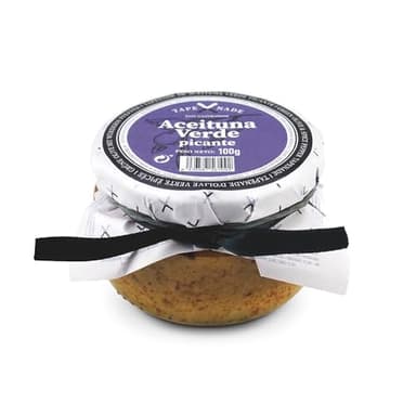 Don Gastronom. Green Olive and Spicy Pepper Tapenade. 100g (3.52oz).