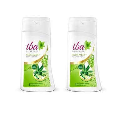 2 x Iba Halal Care Aloe Aqua Body Lotion, 200ml"Shipping by FedEx"