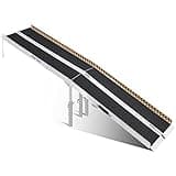 HABUTWAY 10ft Wheelchair Ramp, Portable Wheelchair Ramp with Support Legs, Double Non-Skid Ramps Hold Up to 800Lbs, Threshold Ramps for Home,Stairs, Curbs,Steps,Doorway
