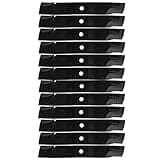 12PK Oregon 92-047 Mower Blade Compatible with 48" Cut Kubota Kommander ZG123, ZG124, ZG2048, K5617-97530, K5575-34330, K5575-97530