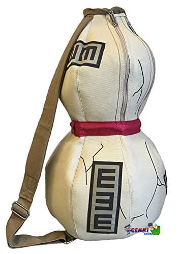 JEWUNO Naruto Gaara's Gourd Special Backpack Bag ~ Official Licensed Gaara Backpack