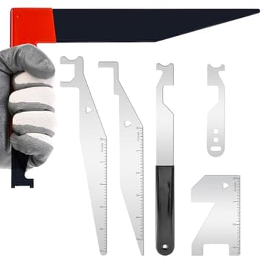 Nirwingly 6-Piece Professional Firefighting Multi-Tool Kit, Heavy-Duty Emergency Rescue Set for First Responders, Ideal for Warehouse & Residential Rescue