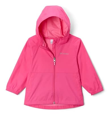 Columbia Youth Girls Toddler Switchback II Rain Jacket, Pink Ice, 3T