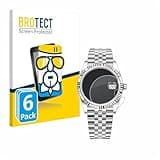 brotect Glass Screen Protector Film Compatible with Rolex Oyster Perpetual Datejust 36 (6 Pack) - Glass-Foil Protection [Scratch Resistant]
