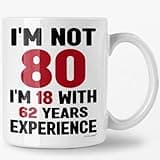 Vivulla68 80th Birthday Gifts for Women Men, 80 Year Old Birthday Gifts for Women Men, 1945 Birthday Gifts for Women Men, Gifts for 80 Year Old Woman Birthday, 80 Birthday Gifts for Women Men