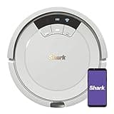 Shark AV752 ION Robot Vacuum, Tri-Brush System, Wifi Connected, 120 Min Runtime, Works with Alexa, Multi Surface Cleaning, White