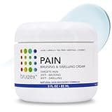 Bruizex Arnica Montana for Discomfort, Bruising & Swelling Lymphatic Massage Cream with Aloe Vera & Tea Tree Oil, Fibrosis Treatment, BBL, 360 Lipo, Tummy Tuck, Liposuction Post Surgery Recovery, 3oz