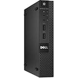 Fast Dell Optiplex 3020 Micro Desktop Computer Ultra Small Tiny PC (Intel Quad Core i5-4590T, 8GB Ram, 128GB SSD, WiFi, HDMI) Windows 10 Pro (Renewed)