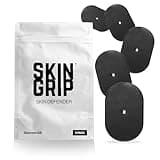 Skin Grip: Skin Defender Reusable Barrier for Dexcom G6 CGM Device – Pre-Cut, Non-Adhesive Underlay for Continuous Glucose Monitor Sensors – Helps Prevent Allergic Reactions – 5 Pack