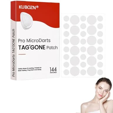 Kubozn Pro Microdarts Nano Patch, Natural Skin and Face Care Patch, Kubozn Pro MicroDarts Patch – Acne Pimple Patches, Invisible Blemish Cover, Suitable for All Skin Types (1 Box)