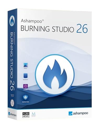 Burning Studio 26 - Burn, copy, save - the multimedia all-rounder - burning software - create covers, inlays, disk labels for Win 11, 10