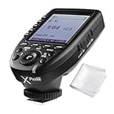 Godox Xpro-N TTL Wireless Flash Trigger Transmitter for Nikon, 1/8000s HSS, TTL-Convert-Manual Function, Large Screen, 5 Dedicated Group Buttons, 11 Customizable Functions with Cleaning Kit