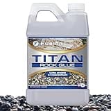 Titan Rock Glue for Landscaping - Stone Glue for Outside Rocks, Small Pebbles, & Pea Gravel, Gravel Binder, Pathway Stabilizer, Long-Lasting Formula, Prevents Erosion (128 Fl Oz) by Fusion Chemical