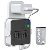 256GB USB Flash Drive and Outlet Wall Mount for Blink Sync Module, with Short Cable Easy to Move, Space Saving, Local Video Storage for Outdoor/Indoor Camera (Sync Module 2 Not Included)