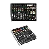 X-Touch Universal Control Surface with 9 Touch-Sensitive Motor Faders, LCD Scribble Strips and Ethernet/USB/MIDI Interface - With Behringer X-TOUCH EXTENDER MIDI Controller