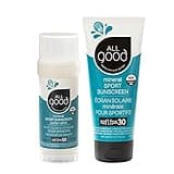 All Good Sport Mineral Face & Body Sunscreen - UVA/UVB Broad Spectrum, Water Resistant, Coral Reef Friendly, Gluten-Free - SPF 50 Butter Stick & SPF 30 Lotion