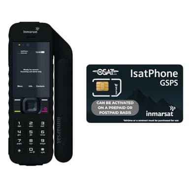 OSAT Inmarsat IsatPhone 2 – Global Satellite Phone with Reliable Voice | Long Battery Life | GPS Tracking | Weather-Resistant Design | Emergency Assistance Button