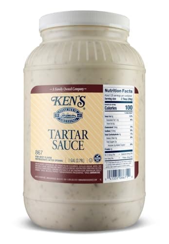 Ken's Tartar Steak House Sauce | Kosher & Gluten Free | 1 Gallon