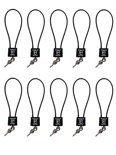 lockforall Cable Gun Locks with Keys Hunting Sports- Keyed Alike 15" Cable Gun Safe Lock CA DOJ Approved for Pistols, Handguns, Rifles, and Shotguns, Home, Storage Firearm Locking and Safety